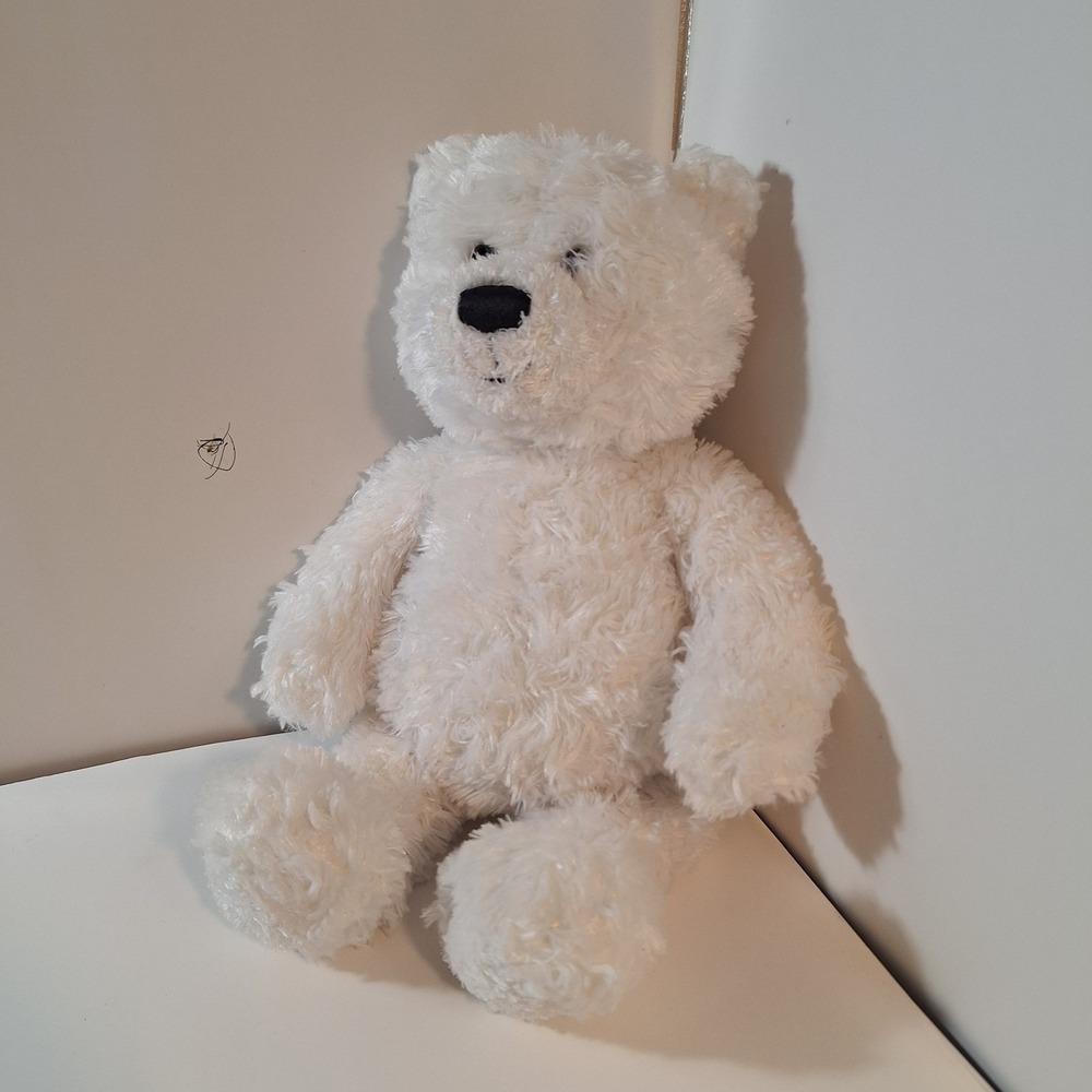 Gund BMW Plush‎ Bear 6047407 15" White Stuffed Animals
